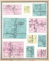 West Mccta P.O., Bowmansville, Dilworth, Mesopotamia, Gustavus Center, Bristolville, Spokane, North Bristol, Mecca, Trumbull County 1899